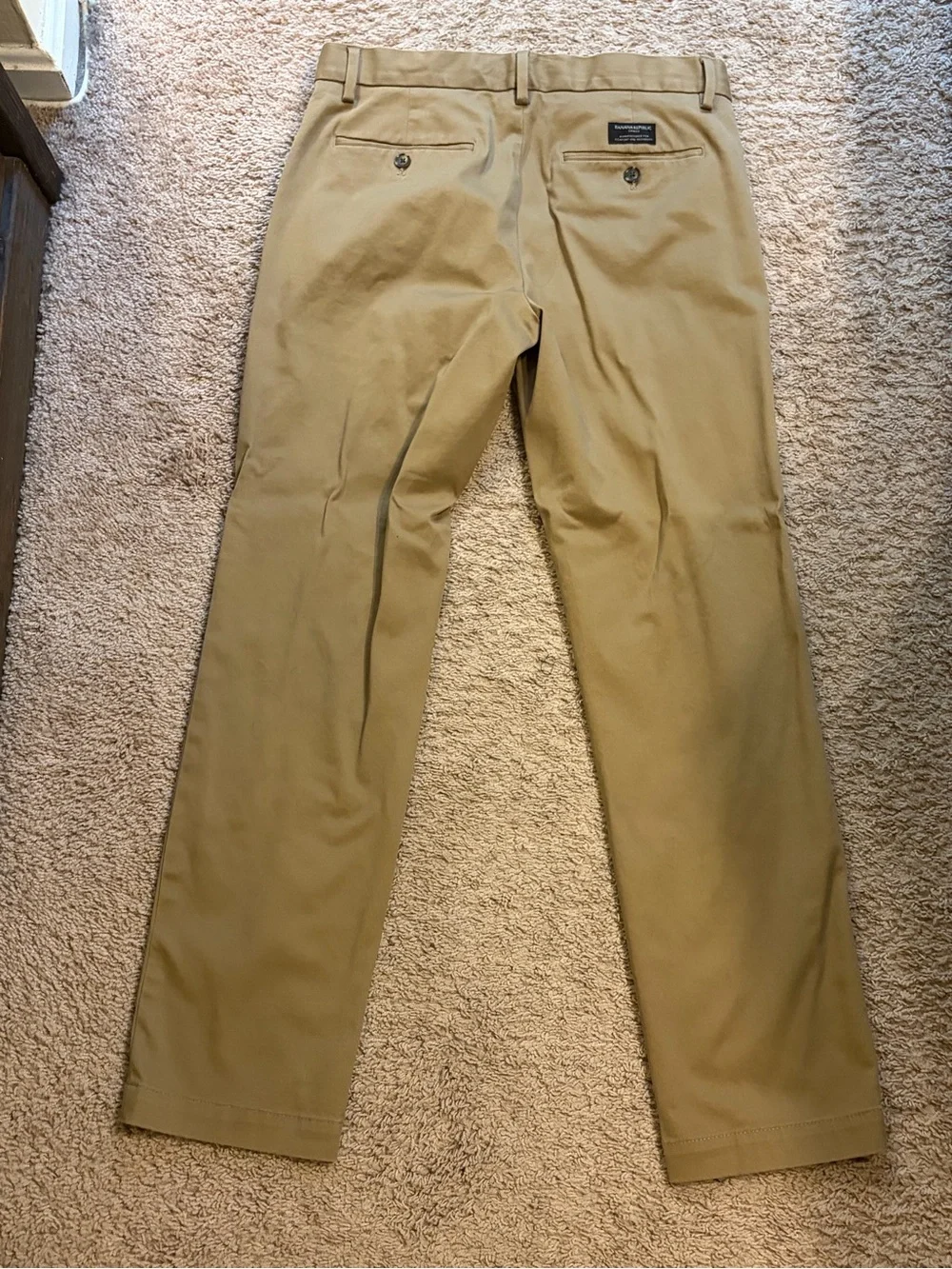 Banana Republic Men's Tan Chinos - Emerson Straight Fit
